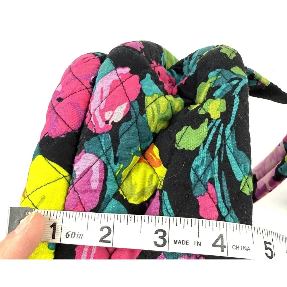 Vera Bradley Hilo Meadow Essential Backpack Small Floral Quilted Bag Used Once